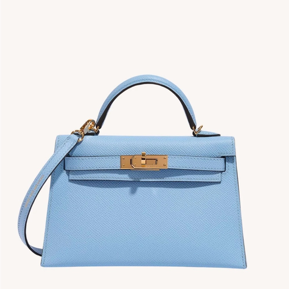 Hermès Kelly Mini
Light Blue
